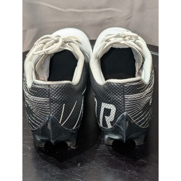 Nike Vapor Mens 12 White Black Edge Speed 360 Football Cleats CD0082-014 main image 9